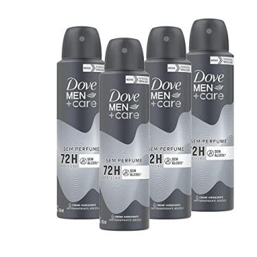 Imagem de Kit 4 Desodorantes Dove Men+care Antitranspirante Aerossol Sem Perfume 150ml