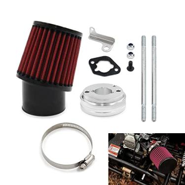 Imagem de Kit de admissão de filtro de ar de alto desempenho MSCRP para karts e mini bicicletas 6,5 HP Honda Clone GX160 GX200 Go Kart Predator 212cc Motor