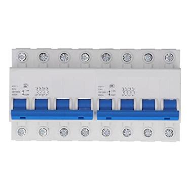 Imagem de Interruptor Comutador de Intertravamento à Prova de Fogo Com Disjuntor Duplo 4500A Suporte AC400V para Serviço Pesado para Combate a Incêndios Hospitalares (16A)