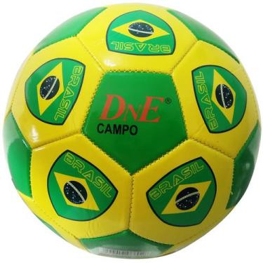 Bola Futebol Campo Oficial Verde Stitch Player - Baratinho Online