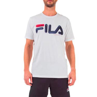 Imagem de Camiseta Fila Tennis Branca - Masculina