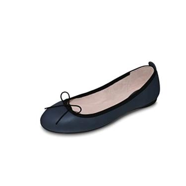Imagem de Bloch Sapatilha feminina Nashira Ballet, Couro marinho, 40