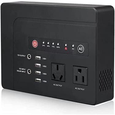 Imagem de Central Elétrica Portátil, Gerador Solar De 146 Wh/39600 MAh Com Tomada De 200 W AC Para Viagem De RV Ao Ar Livre Viagem Escritório Em Casa Emergência