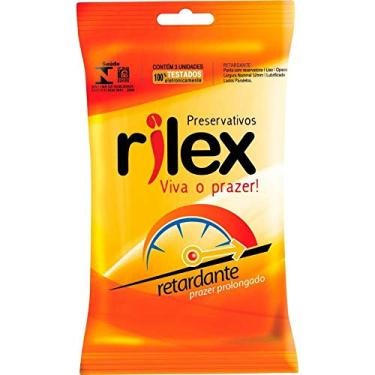 Imagem de Preservativo Rilex Prazer Prolongado - Efeito Retardante - 3 Unidades, Rilex