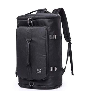 Imagem de Mochila durável para viagens, bolsa de viagem mochila esportiva de ginástica, grande capacidade, sólida segura, para homens e mulheres ao ar livre