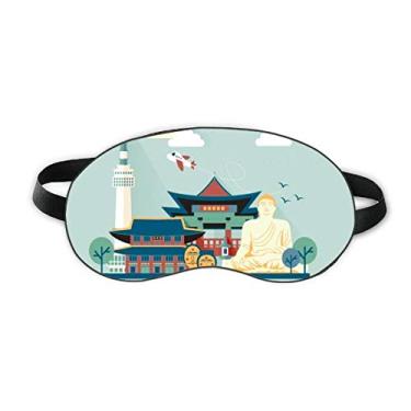 Imagem de Tourist Atrations in Seoul Korea Sleep Eye Shield Soft Night Vlindfold Shade Cover