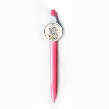 Imagem de Dali Park Among Houses China ponta esferográfica azul retrátil caneta escrita artigos de papelaria