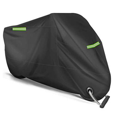 Imagem de Capa para motocicleta, Capa para moto Capa de Cobrir Moto impermeável capa de chuva adequada para ajuste (Preto)
