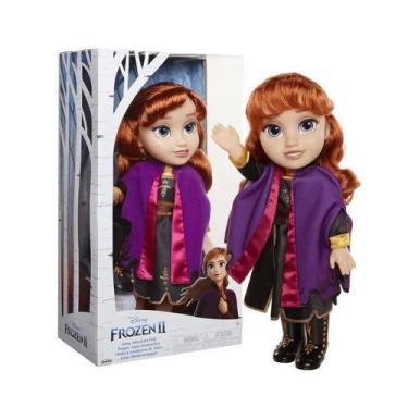 Boneca Frozen Anna Vestidos Reais Hasbro com o Melhor Preço é no Zoom