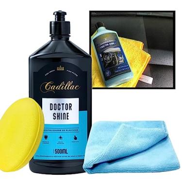 Imagem de Revitalizador de plastico Doctor Shine Cadillac Microfibra Aplicador
