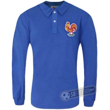 Imagem de Camisa França 1958 - Modelo I (Manga Longa)