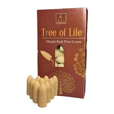 Imagem de 10 incensos Cone/Cascata Indiano - Tree Of Life Masala Balaji Incense