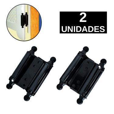 Imagem de Jogo de 2 Dobradiça Vai e Vem para Portas e Janelas Faroeste Bang Bang 3 Polegadas - Starfer