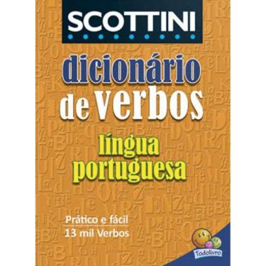 Imagem de Scottini Dicionário De Verbos Da Língua Portuguesa