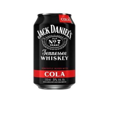 Imagem de Whisky Jack Daniels E Coke Lata 350Ml Fardo 6 Unidades