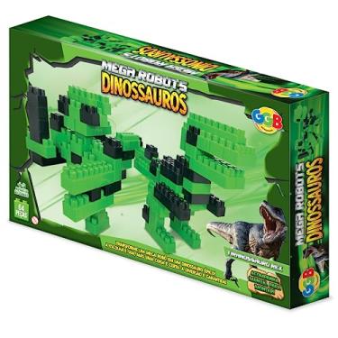 Imagem de Blocos de Montar Mega Robots Tiranossauro Rex GGB Plast