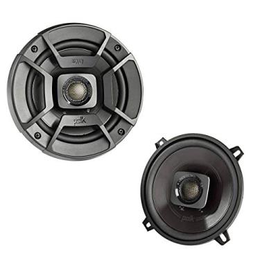 Imagem de Polk Audio Alto-falantes coaxiais DB522 DB+ Series de 13,25 cm com certificação marítima, preto