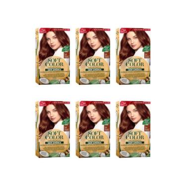 Imagem de Coloraçao Soft Color 54 Castanho Acobreado-Kit C/6Un