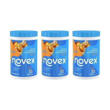 Imagem de Creme De Tratamento Novex 400G Oleo De Argan - Kit Com 3Un