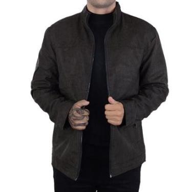 Imagem de Jaqueta Masculina Safira Casual Marrom Café Escuro - SF4094-Masculino