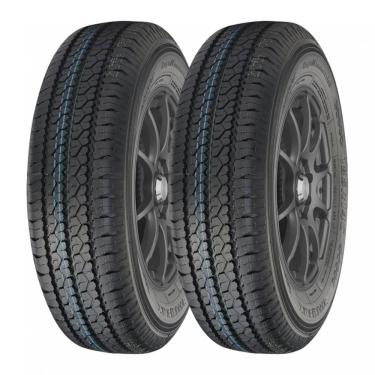 Imagem de Kit 2 Pneus Royal Black Aro 14C 185R14C Royal Commercial 8 Lonas 102/100R