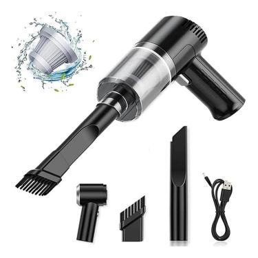 Imagem de Mini aspirador de pó portátil potente recarregável usb s/fio