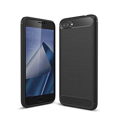 Imagem de NEKOYA Capa ASUS ZenFone 4 MAX Plus, com sensação suave, proteção total, anti-arranhões e impressões digitais + capa para celular resistente a arranhões para ASUS ZenFone 4 MAX Plus