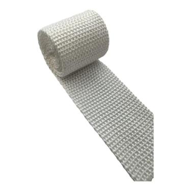 Imagem de Fita Nylon CA 40mm x 50mts Slack Line Alças Cintas de Carga (Branco)