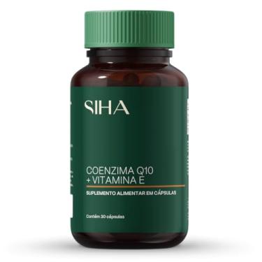 Imagem de Coenzima Q10 + Vitamina E Siha - 100mg de CoQ10 e 10mg de Vit.E - 30 softgel