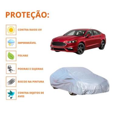 Imagem de Capa Cobrir Carro Ford Fusion Protege Qualidade Impermeável - Mosaner 
