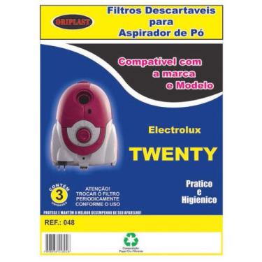 Imagem de Kit Com 6 Sacos Descartáveis Aspirador De Pó Electrolux Twenty - Oripl