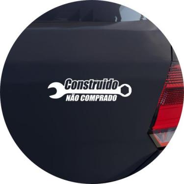 Imagem de Adesivo de Carro Construído Não Comprado Tuning - Melhor Adesivo, Bran