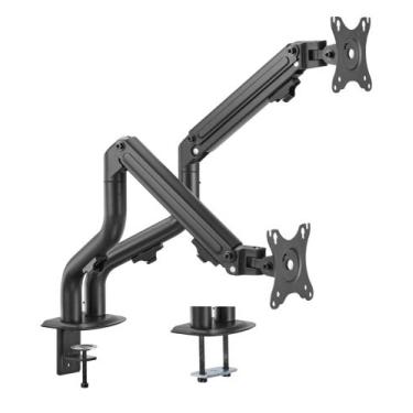 Imagem de Suporte Ergonômico Articulado de Mesa para 2 Monitores De 17" a 32" FT