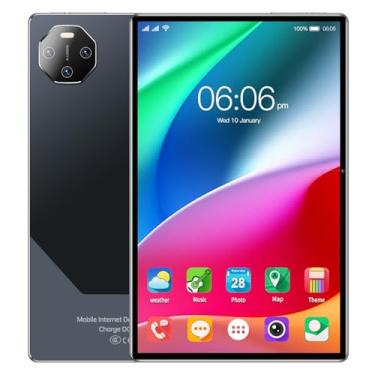 Imagem de Tablet com tela de 11,6 polegadas, 16 GB de RAM + 512 GB de ROM, bateria de 12.000 mAh, edição WiFi, Android 13 (Preto)