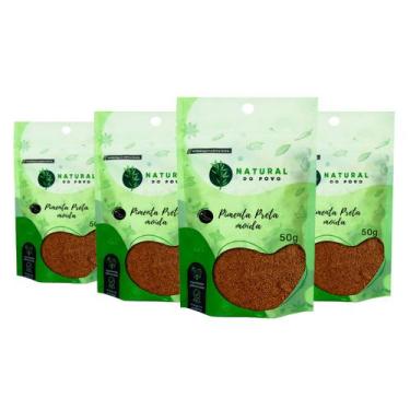 Imagem de Pimenta Preta Moída Importada Qualidade Premium Kit 3 Pouch 50g  - Nat