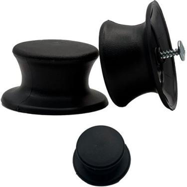 Imagem de Pomel Para Tampa De Panela Puxador Para Tampa De Vidro Ou Alumínio Com