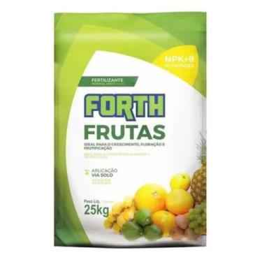 Imagem de Adubo Fertilizante Forth Frutas Saco 25kg Nutrição Floração