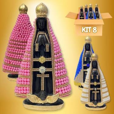 Imagem de Imagem Nossa Senhora Aparecida Kit 12 Atacado Multi Tamanhos - Europio