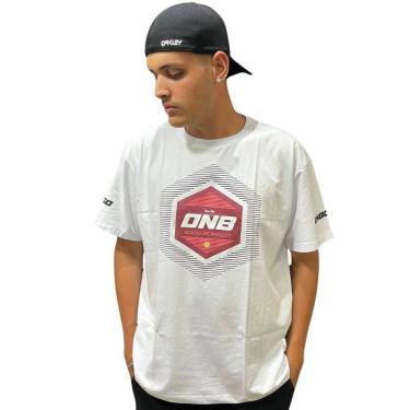 Imagem de Camiseta Masculina Onbongo Plus Size Branca ON220