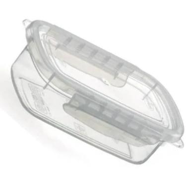 Imagem de Pote Plástico Microondas Freezer Travas Raso Grande 1,1l - NITRON