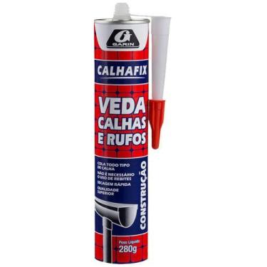 Imagem de Cola Veda Calha Calhafix Garin 280g Incolor