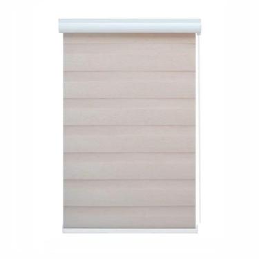 Imagem de Persiana Duplo Rolo Day & Night - 180 X 220 Beige - Wallpaper Shop