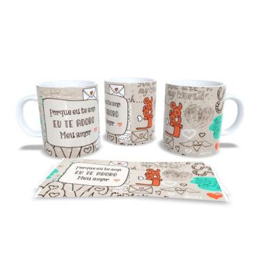 Imagem de Canecas Personalizadas Dia dos Namorados - Estampa Sublimada, Mod.81
