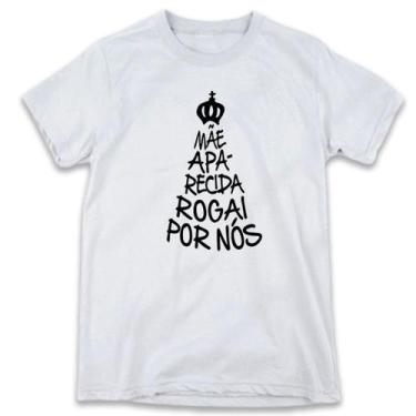 Imagem de 1 Camiseta Personalizada Nossa Senhora Aparecida Frases - W3Artestampa