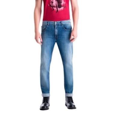 Imagem de Calça Jeans Ellus High Comfrot Skinny Masculina Jeans - AZUL MÉDIO - 44-Masculino