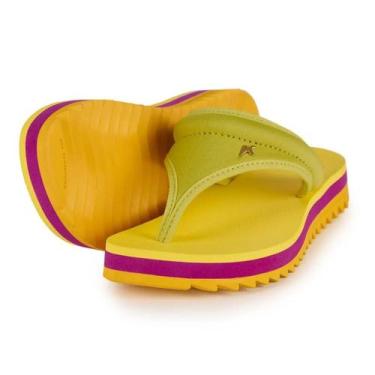 Imagem de Sandália Chinelo Kenner Anitta Kyra From Original Feminino, Amarelo, 3