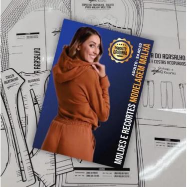 Imagem de Kit Moldes De Roupas Esporte Moletom - Moldes e Recortes