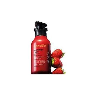 Imagem de Loção Antioxidante Desodorante Corporal Nativa SPA Morango Ruby 400ML 