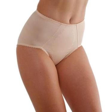 Imagem de Calça Cinta Cetinete Leann/Disfarce 4429 Frontal com Reforço, 50, Choc