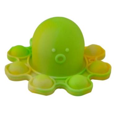 Imagem de Fidget Pop It Polvo Chaveiro Alivia Estresse Ansiedade Sensorial Relax